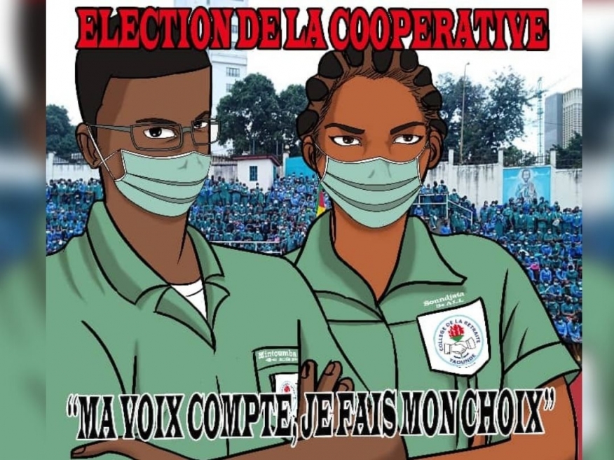 Election de la Coop&eacute;rative Scolaire 2021-2022 au Coll&egrave;ge de la Retraite